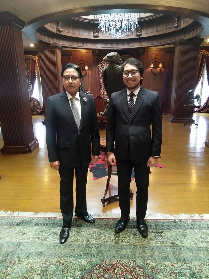 Boris Tampubolon dan Bapak Hotma Sitompoel