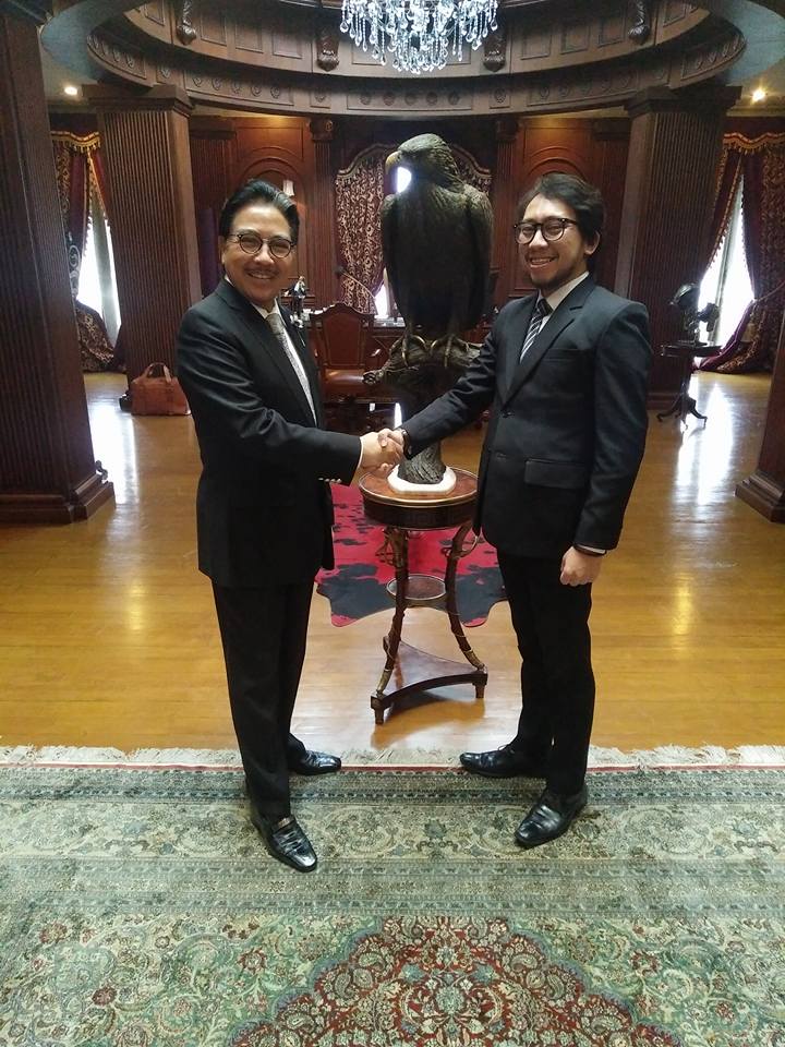 Boris Tampubolon dan Bapak Hotma Sitompoel
