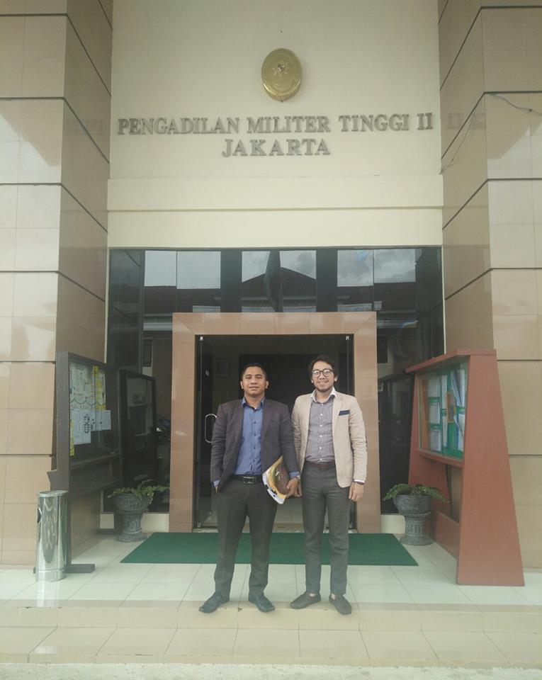 Boris Tampubolon sidang di Pengadilan Militer Jakarta
